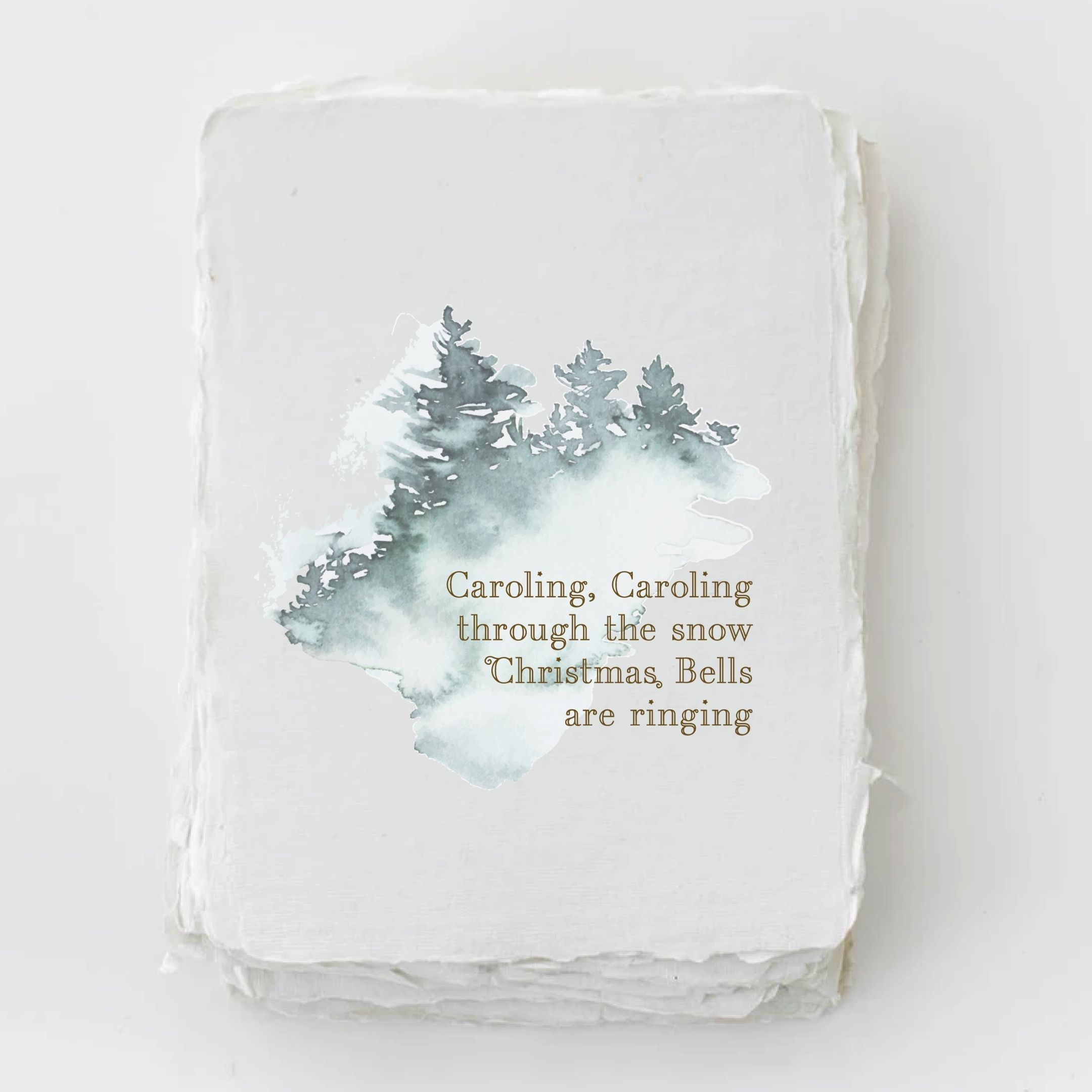 Thank You Folded Greeting Card – Paper Baristas