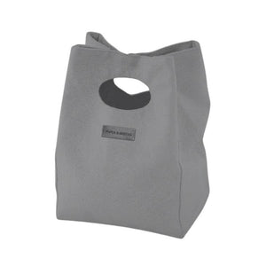 Canvas Bag, Grey Smoke Canvas Tote Bag; Reusable, Recycled, Waterproof Canvas Lunch Bags