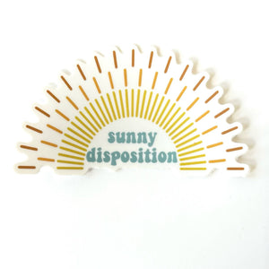 Sunny Disposition 3" Vinyl Sticker