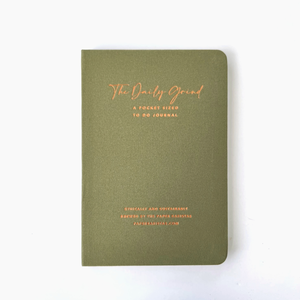 To-Do List Notebook, Pocket-Sized Notebook in Sage Green