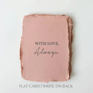 With Love Always | Love Friendship Greeting Card