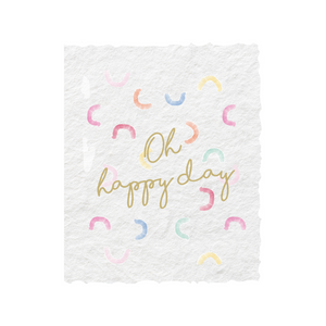 Oh Happy Day | Birthday Celebration Greeting Card