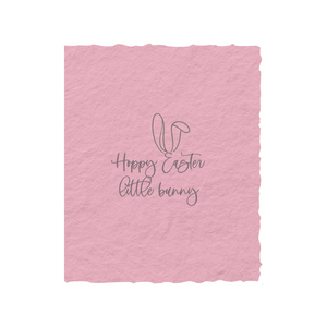 Happy Easter Little Bunny | Easter Greeting Card
