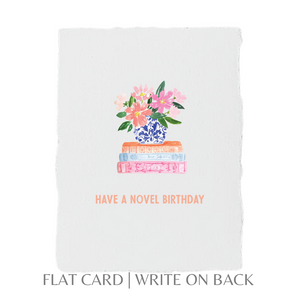 Have a Novel Birthday | Book Store Greeting Card