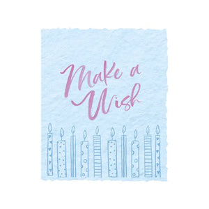 Make a Wish | Birthday Candles Greeting Card