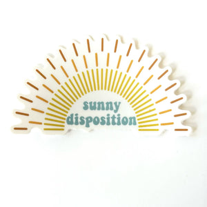 Sunny Disposition | 3 in Vinyl Sticker