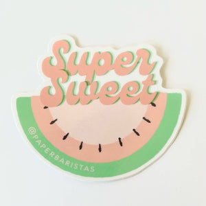 Super Sweet Watermelon 3" Vinyl Sticker