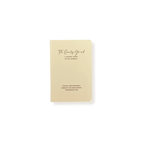 Pocket-Sized To-Do List Notebook Journal in Cream